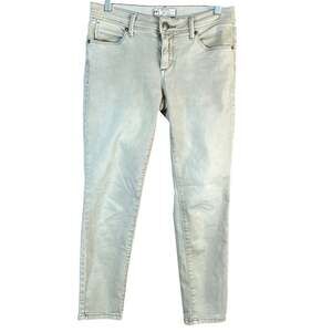 Free People Womens Jeans Tan Denim Low Rise Skinny Stretch 27